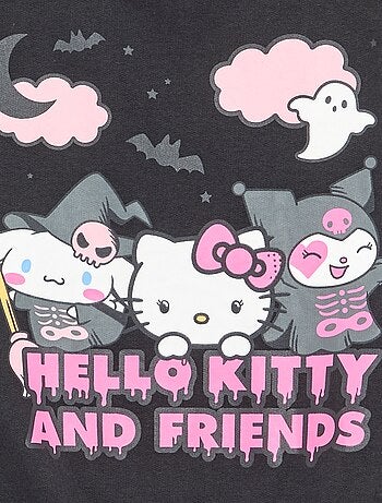 Felpa 'Hello Kitty' a maniche lunghe