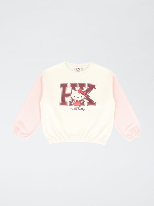 Felpa \'Hello Kitty\' bicolore - Kiabi