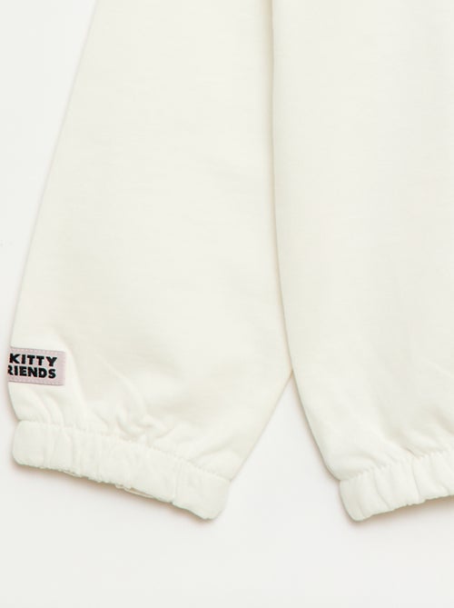 Felpa 'Hello Kitty' con stampe e ricami - Kiabi