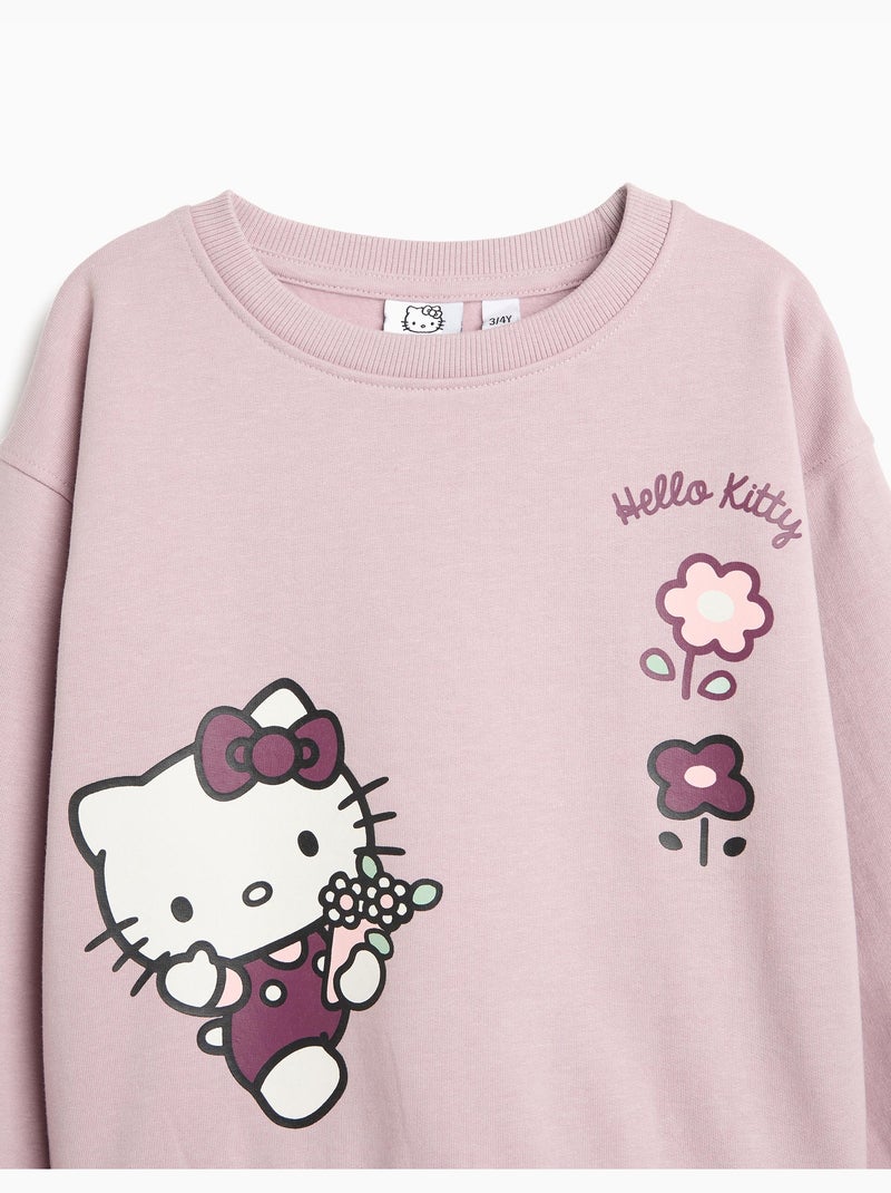 Felpa 'hello kitty', mo fashion Rosa - Kiabi