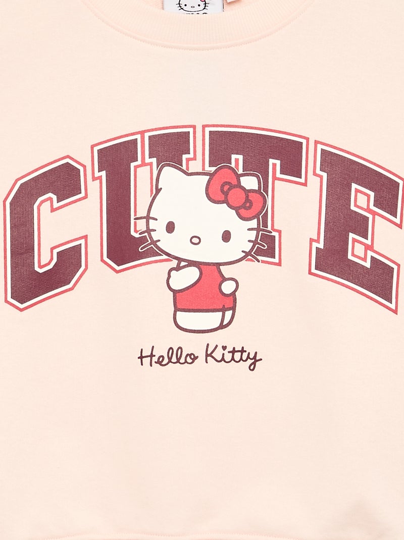 Felpa 'Hello Kitty' Rosa - Kiabi