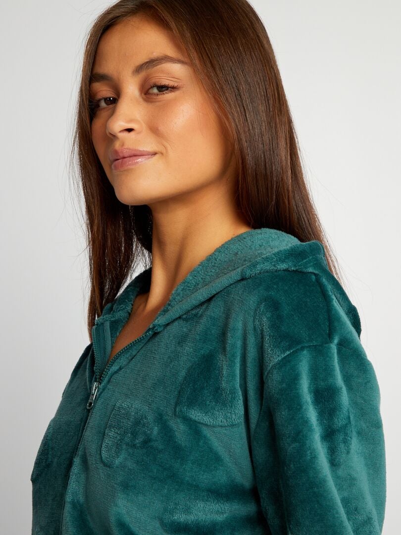 Felpa Full Zip In Puro Cotone Bambina | BLUKIDS