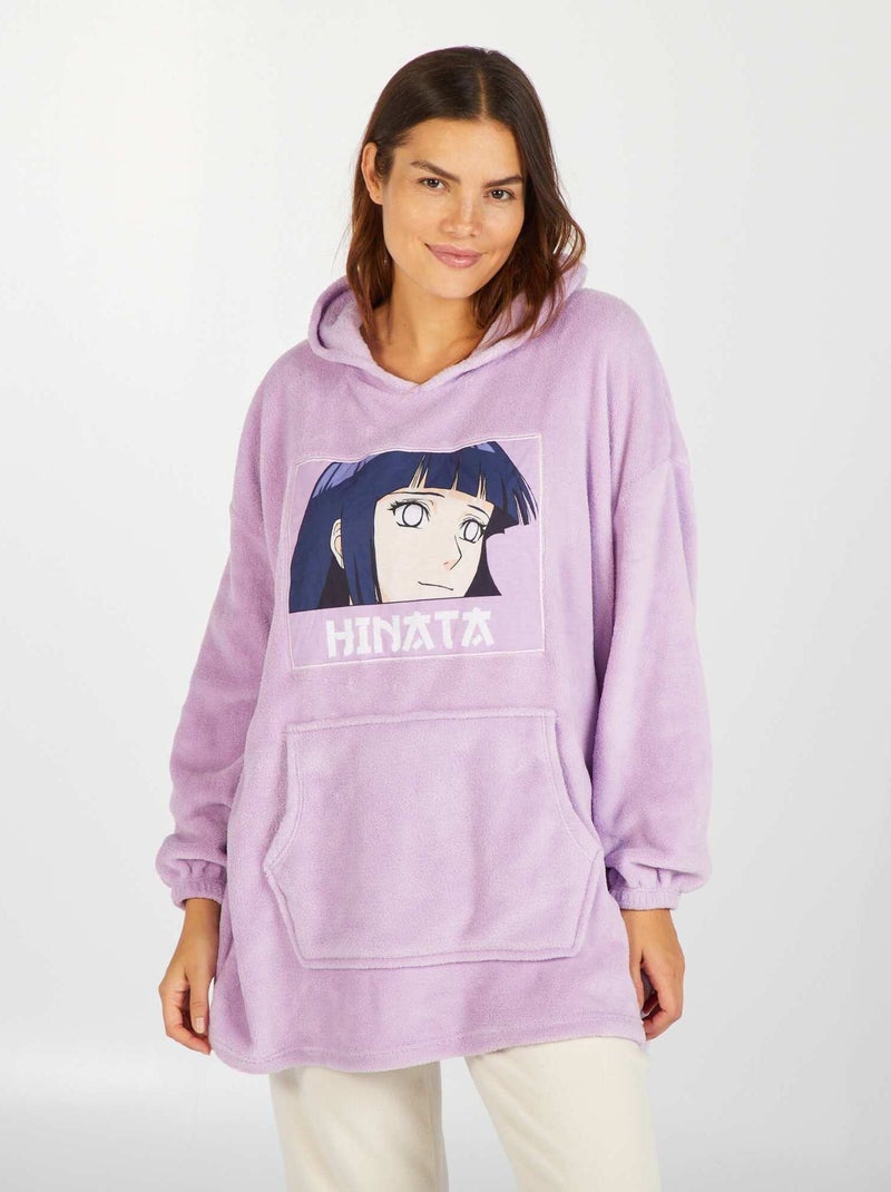 Felpa homewear in pile 'Naruto' viola - Kiabi