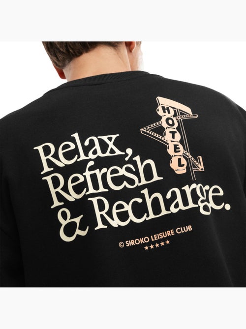 Felpa in cotone biologico da uomo lifestyle uomo relax - Kiabi