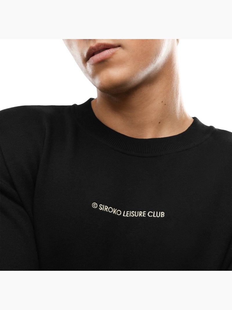 Felpa in cotone biologico da uomo lifestyle uomo relax Nero - Kiabi