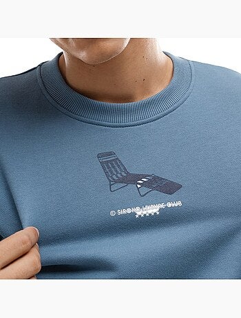 Felpa in cotone biologico da uomo lifestyle uomo summer