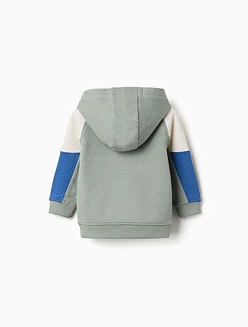 Felpa in cotone con cappuccio