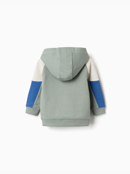 Felpa in cotone con cappuccio - Kiabi