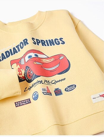 Felpa in cotone con Saetta McQueen