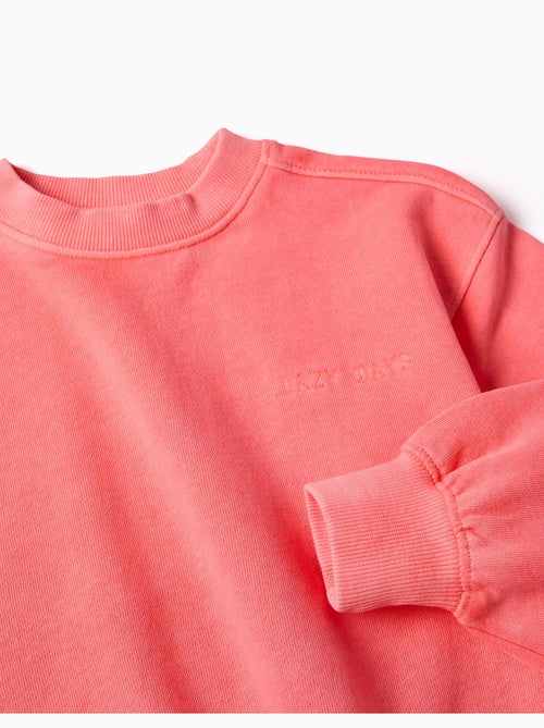 Felpa in cotone con spalle scese - Kiabi