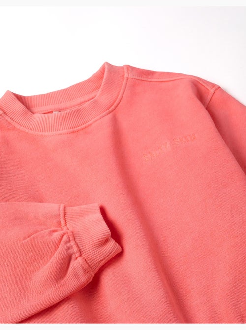 Felpa in cotone con spalle scese - Kiabi