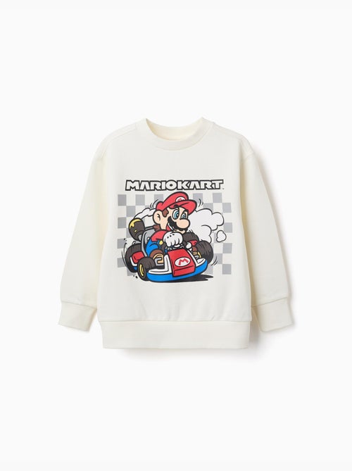 Felpa in cotone con stampa Mario Kart - Kiabi Felpa in cotone con stampa Mario Kart - Kiabi