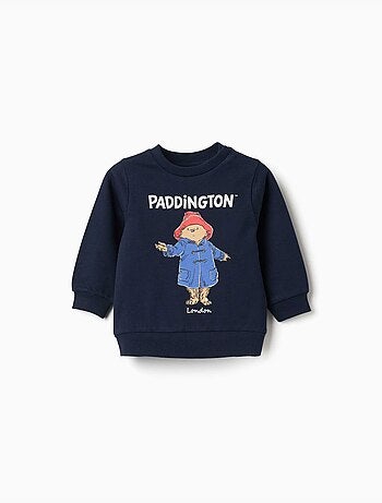 Felpa in cotone con stampa Paddington