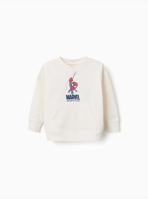 Felpa in cotone con stampe di Spider-Man - Kiabi Felpa in cotone con stampe di Spider-Man - Kiabi
