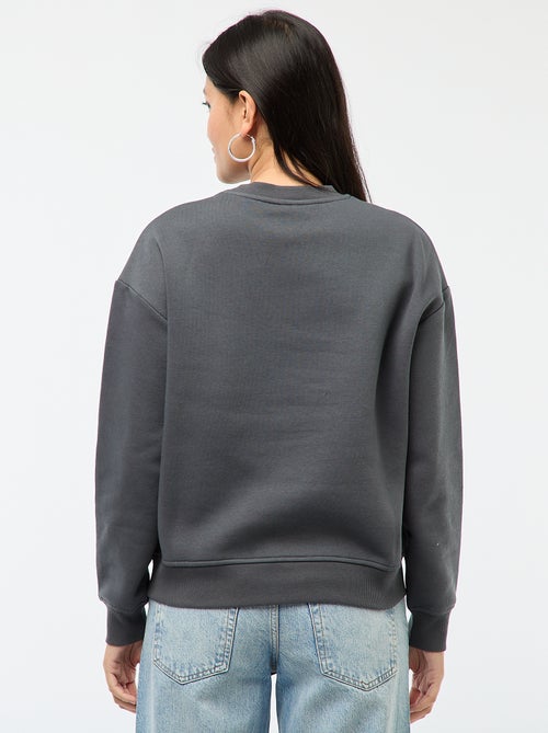 Felpa in felpa garzata con stampa 'Bambi' - Kiabi