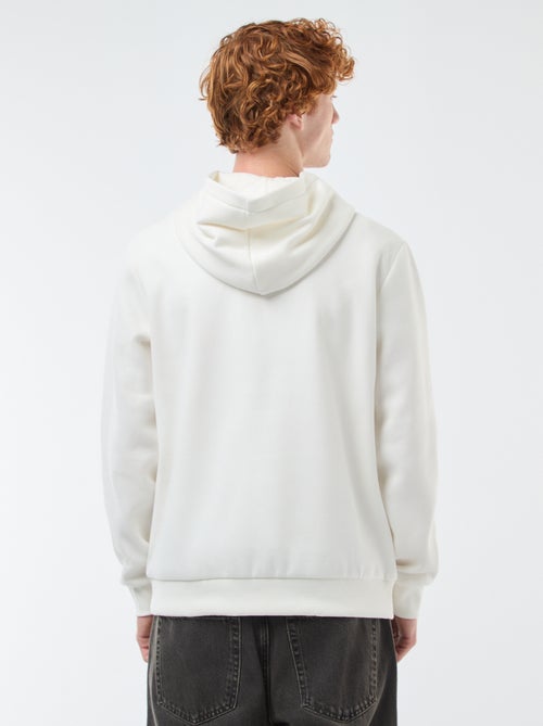 Felpa in felpa garzata con stampa - Kiabi