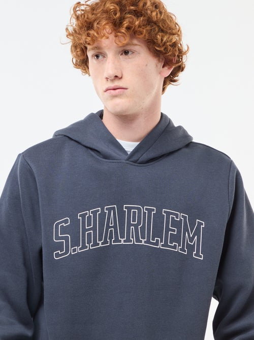 Felpa in felpa garzata con stampa - Kiabi