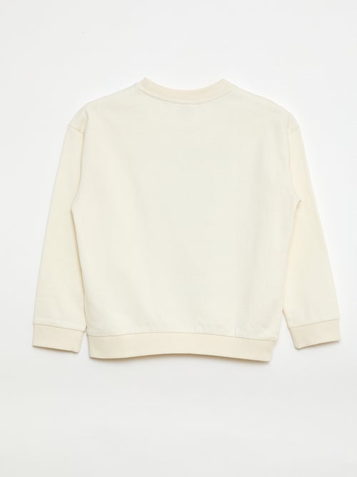 Felpa in felpa garzata con stampa 'Super Mario' - Kiabi