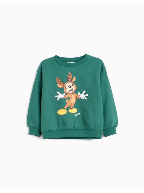 Felpa in felpa garzata « mickey » © disney, mo fashion - Kiabi Felpa in felpa garzata « mickey » © disney, mo fashion - Kiabi