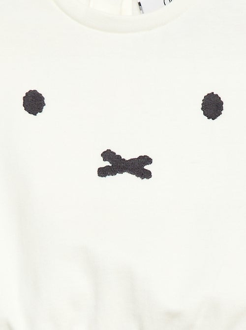 Felpa in felpa garzata 'Miffy' - Kiabi