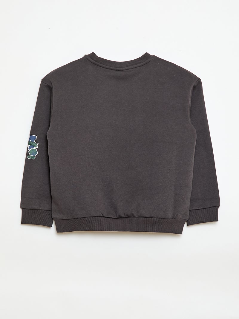 Felpa in felpa garzata 'Minecraft' Nero - Kiabi