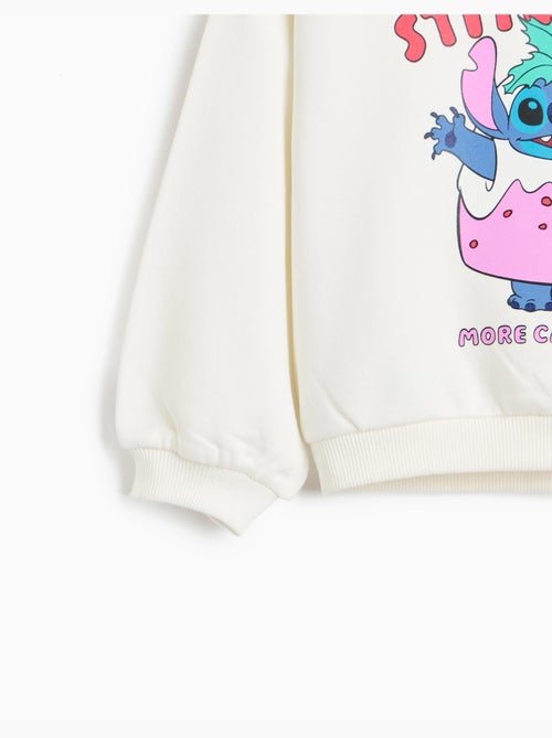 Felpa in felpa garzata « stitch » © disney, mo fashion - Kiabi