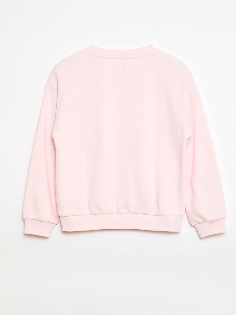 Felpa in felpa leggera Rosa - Kiabi