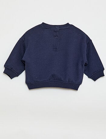 Felpa in felpa stampata 'Winnie'