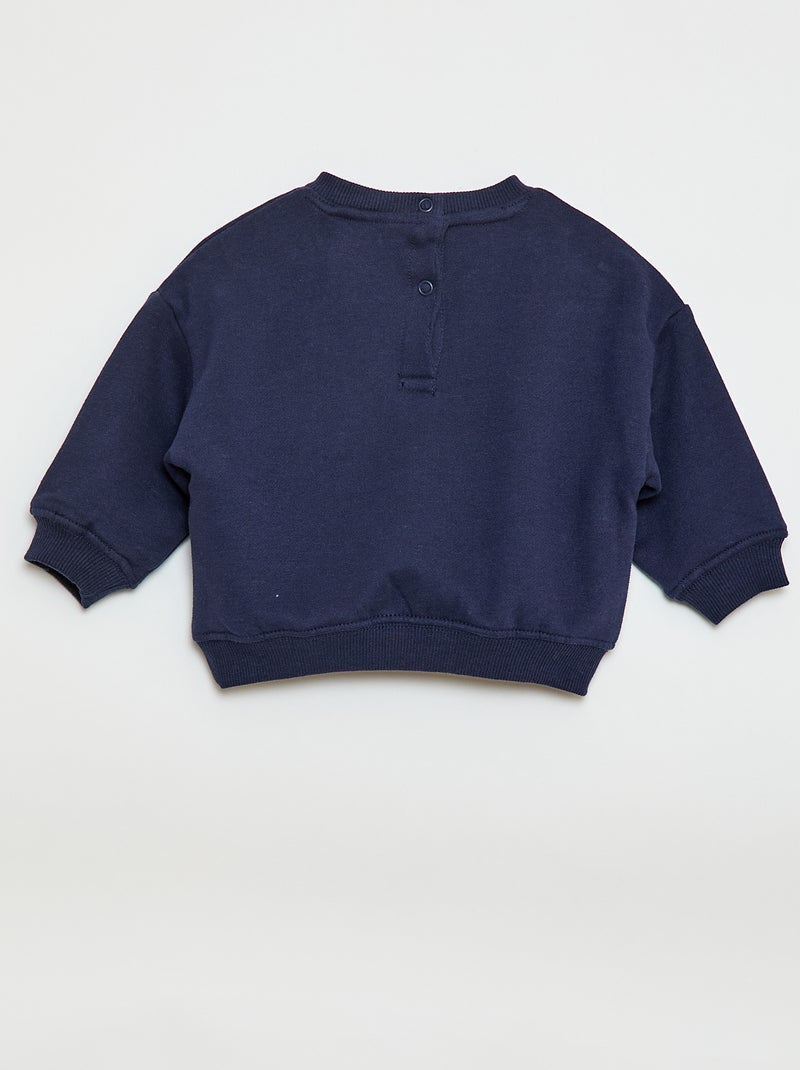 Felpa in felpa stampata 'Cars' Blu - Kiabi