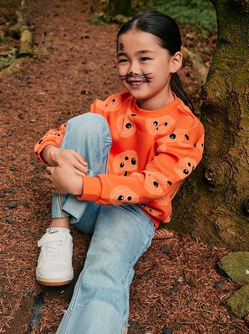 Felpa in felpa stampata 'Halloween' - Kiabi