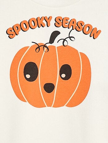 Felpa in felpa stampata 'Halloween'