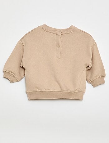 Felpa in felpa stampata 'Winnie'