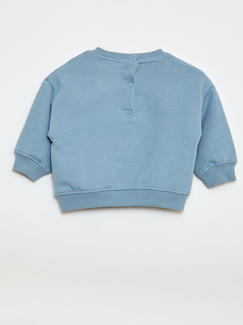 Felpa in felpa stampata 'Winnie' Blu - Kiabi