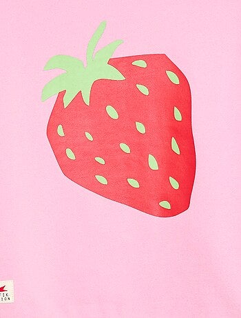 Felpa in French Terry con stampa frontale