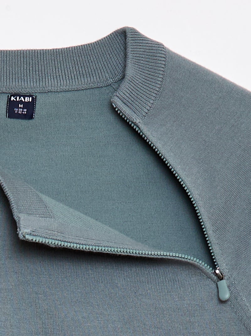 Felpa in maglia - So Easy Blu - Kiabi