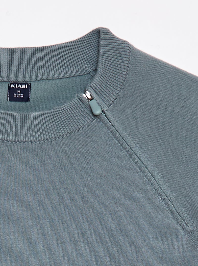 Felpa in maglia - So Easy Blu - Kiabi