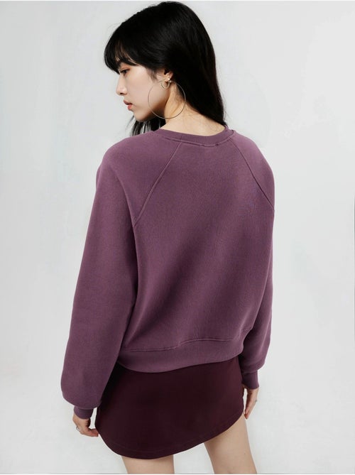 Felpa in maglia con girocollo e maniche lunghe busem - Kiabi