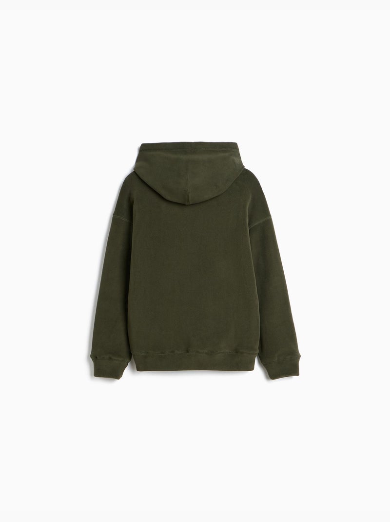 Felpa in maglia di pile, mo fashion Verde - Kiabi