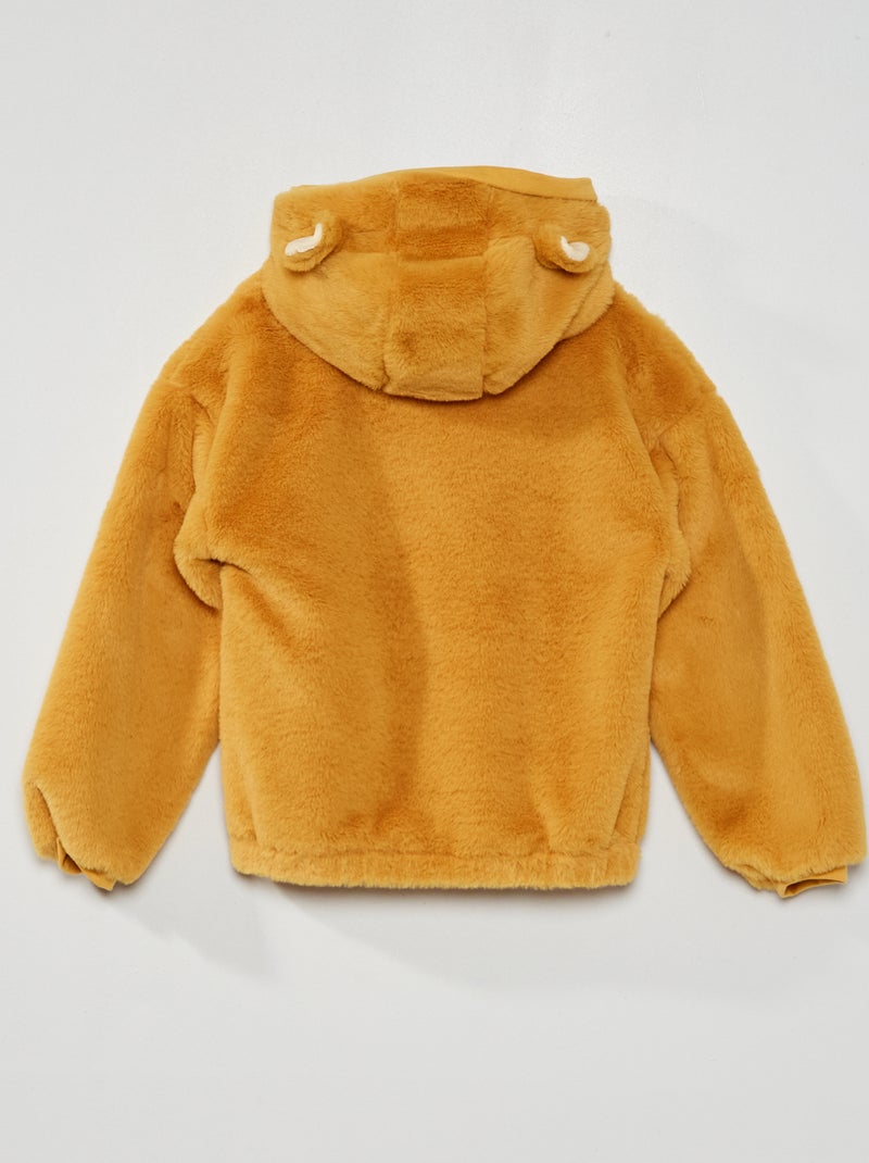 Felpa in maglia peluche 'Il Re Leone' GIALLO - Kiabi
