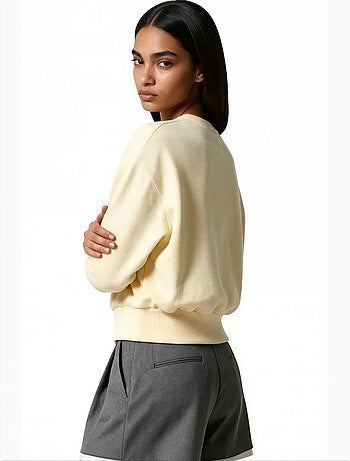 Felpa in misto cotone da donna busem