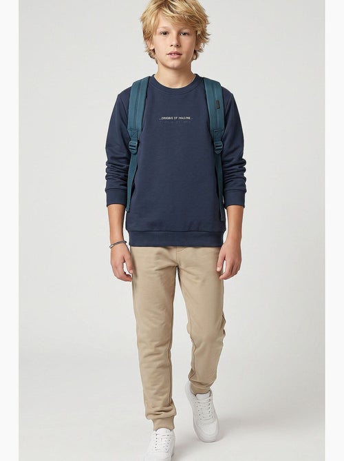 Felpa in misto cotone tommy - Kiabi