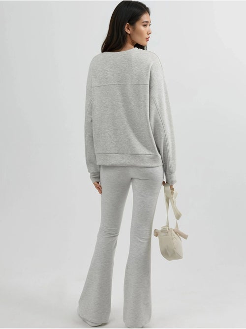 Felpa in modal relaxed fit con girocollo busem - Kiabi Felpa in modal relaxed fit con girocollo busem - Kiabi