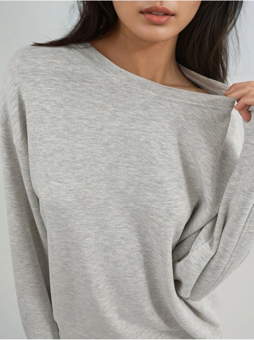 Felpa in modal relaxed fit con girocollo busem - Kiabi Felpa in modal relaxed fit con girocollo busem - Kiabi
