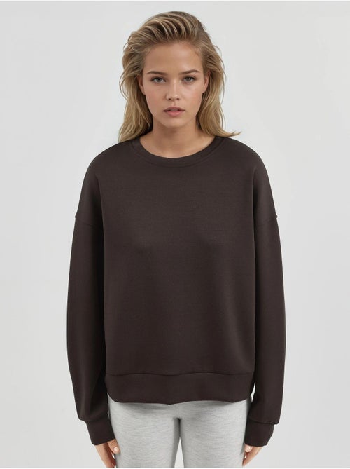 Felpa in modal relaxed fit con girocollo busem - Kiabi