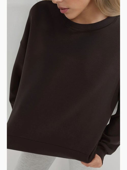 Felpa in modal relaxed fit con girocollo busem - Kiabi