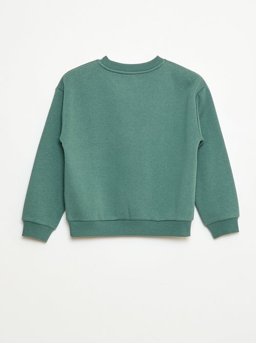 Felpa in mollettone garzato con stampa 'Natale' - Kiabi