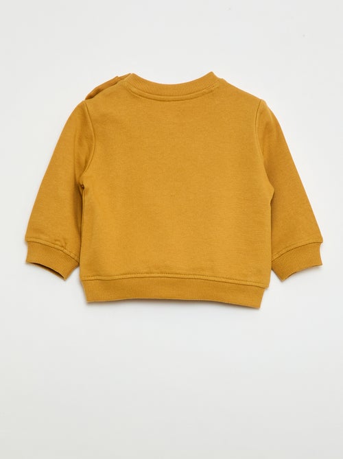 Felpa in mollettone leggero stampata - Kiabi