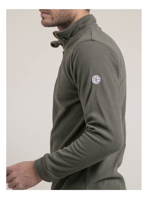 Felpa in pile collo camionista WATOM - Kiabi