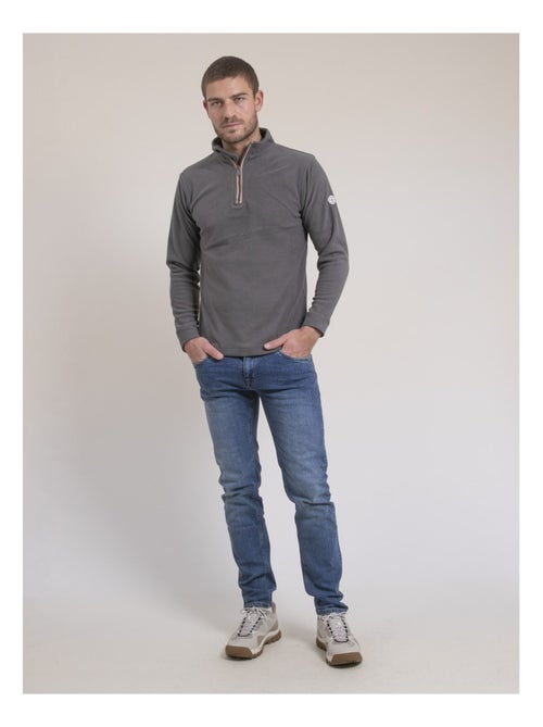 Felpa in pile collo camionista WATOM - Kiabi
