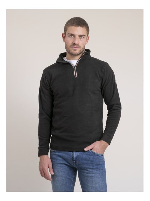 Felpa in pile collo camionista WATOM - Kiabi